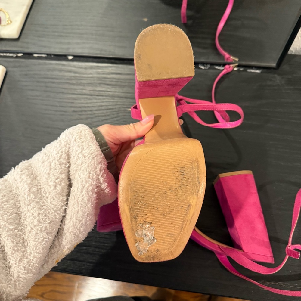 Mango Platform Ankle-Cuff Sandals - image 8